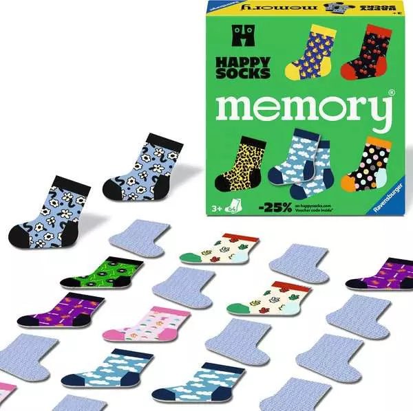 Memory - Happy Socks - Ravensburger