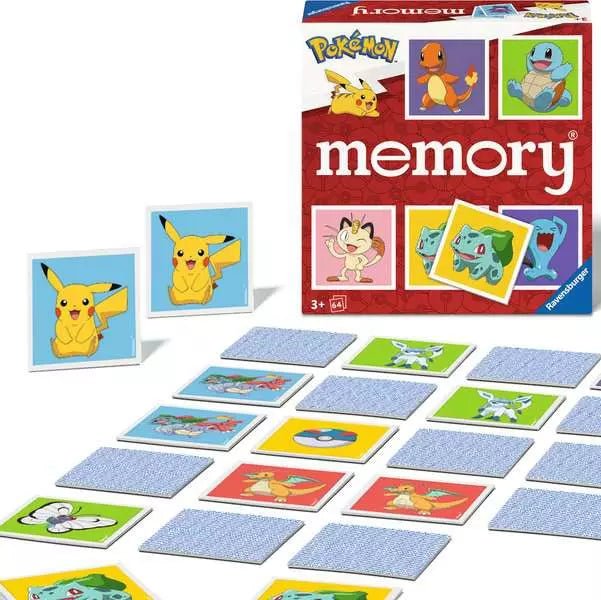 memory Pokémon Lernspiel Kartenpaare ab 3 Jahren Ravensburger
