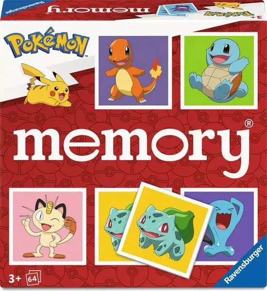 memory Pokémon Spiel ab 3 Jahren mit Pikachu Karten
