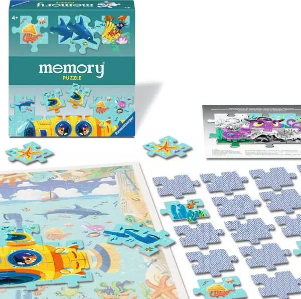 memory® Puzzle Unterwasserwelt - Kinderspiel ab 4 Jahren - Ravensburger