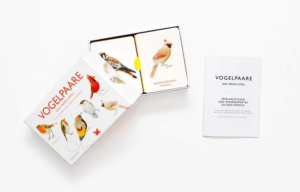 Memospiel - Vogelpaare - Laurence King Verlag