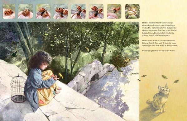 Bilderbuch zum 50. Jubiläum von Momo – Zuhören lernen