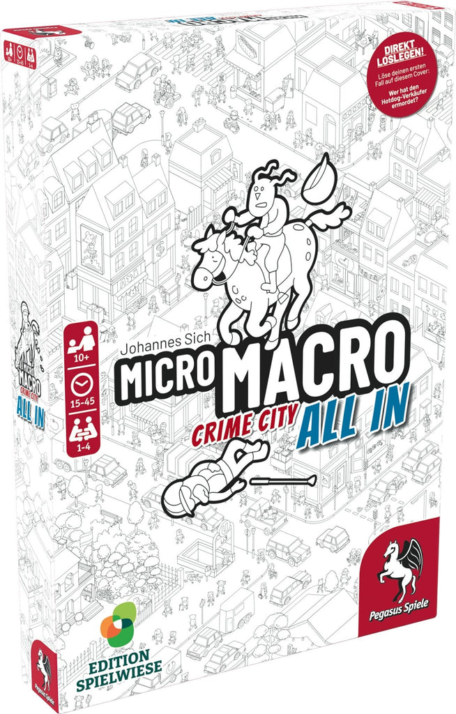 Micro Macro: Crime City All In - Pegasus Spiele