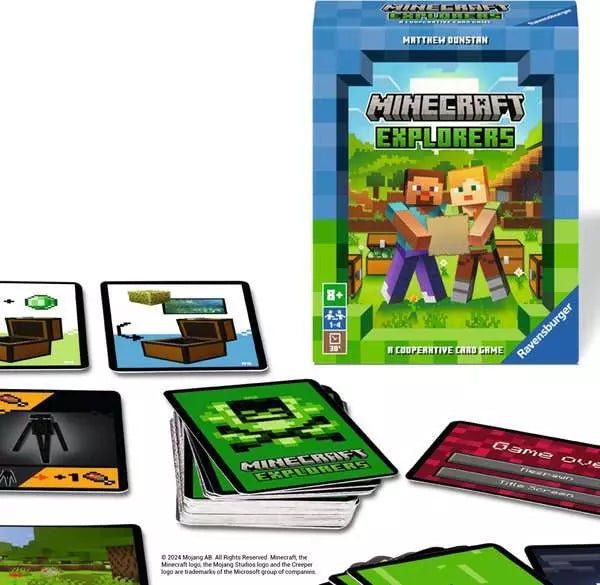 Minecraft Explorers - Kartenspiel ab 8 Jahren - Ravensburger