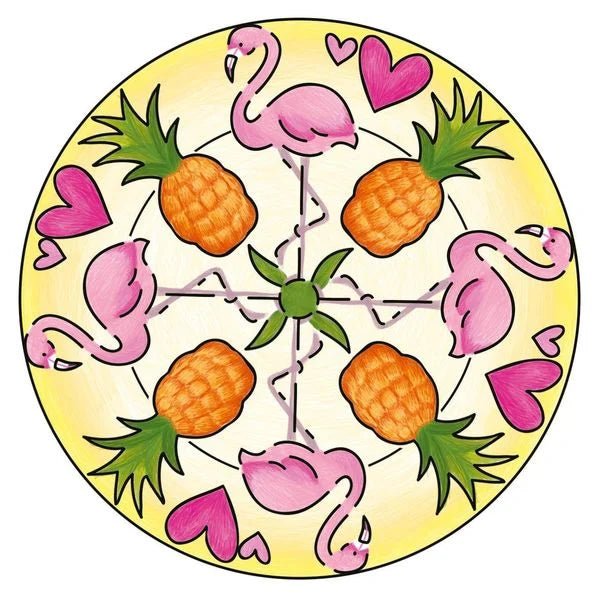 Mini Mandala - Designer Flamingo - Ravensburger