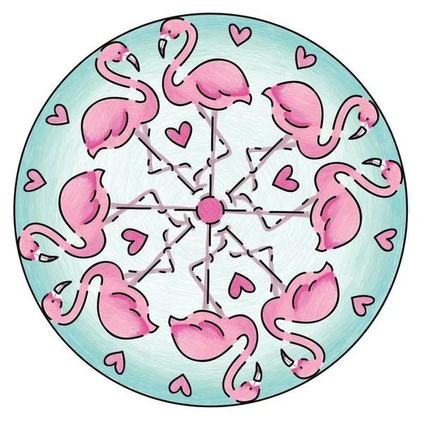 Mini Mandala - Designer Flamingo - Ravensburger