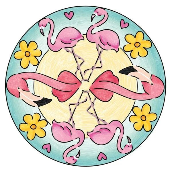 Mini Mandala - Designer Flamingo - Ravensburger