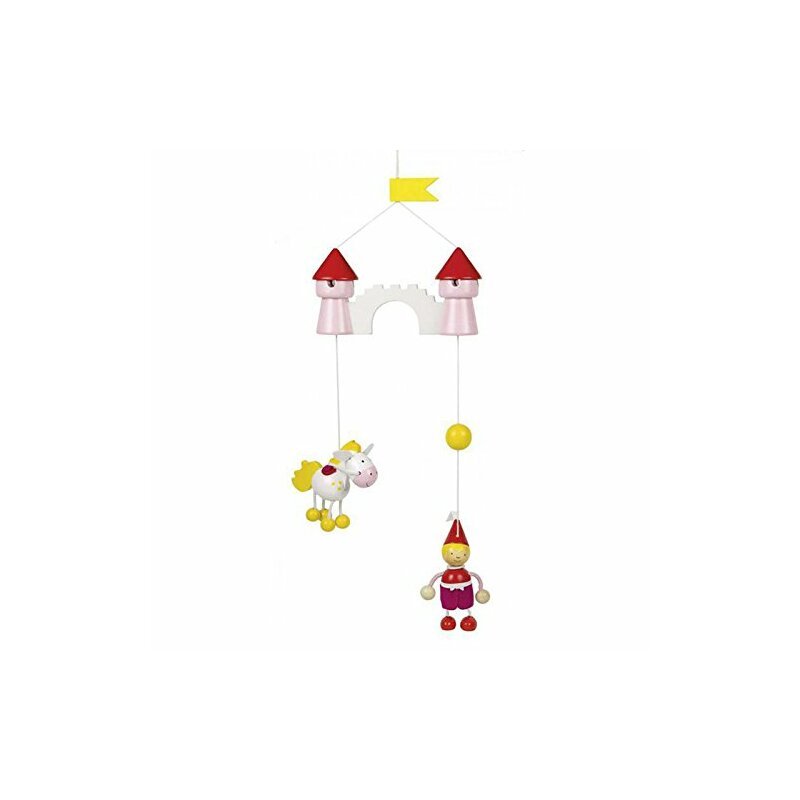 Goki Mini Mobile Prinzessin Holz Babyzimmer Deko ab 10 Monate