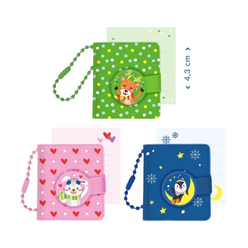 Kleines Notizbuch mit Anhänger – ideal für Schule und unterwegs
