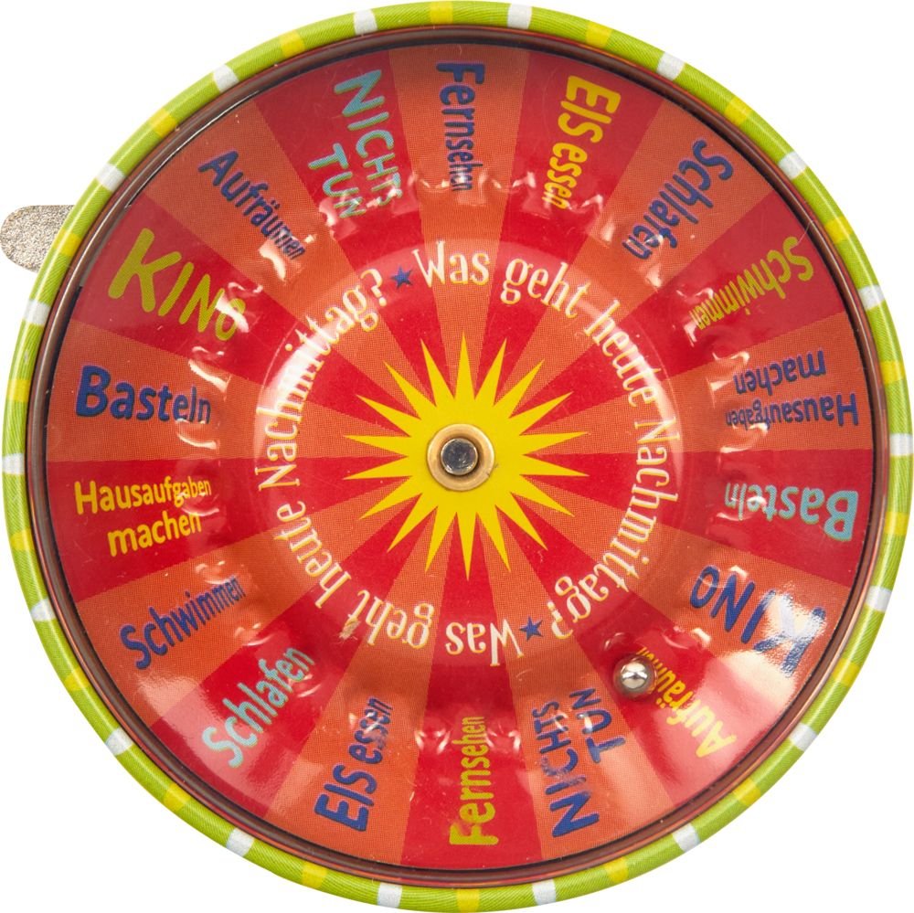Mini Roulette Gadget Entscheidungshelfer Metall Coppenrath Verlag