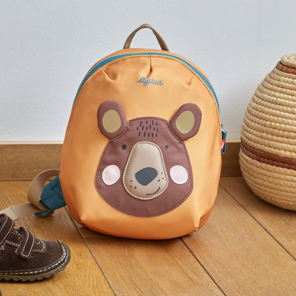 Kinder Rucksack Bär Mini mit Klarsichtfach sigikid
