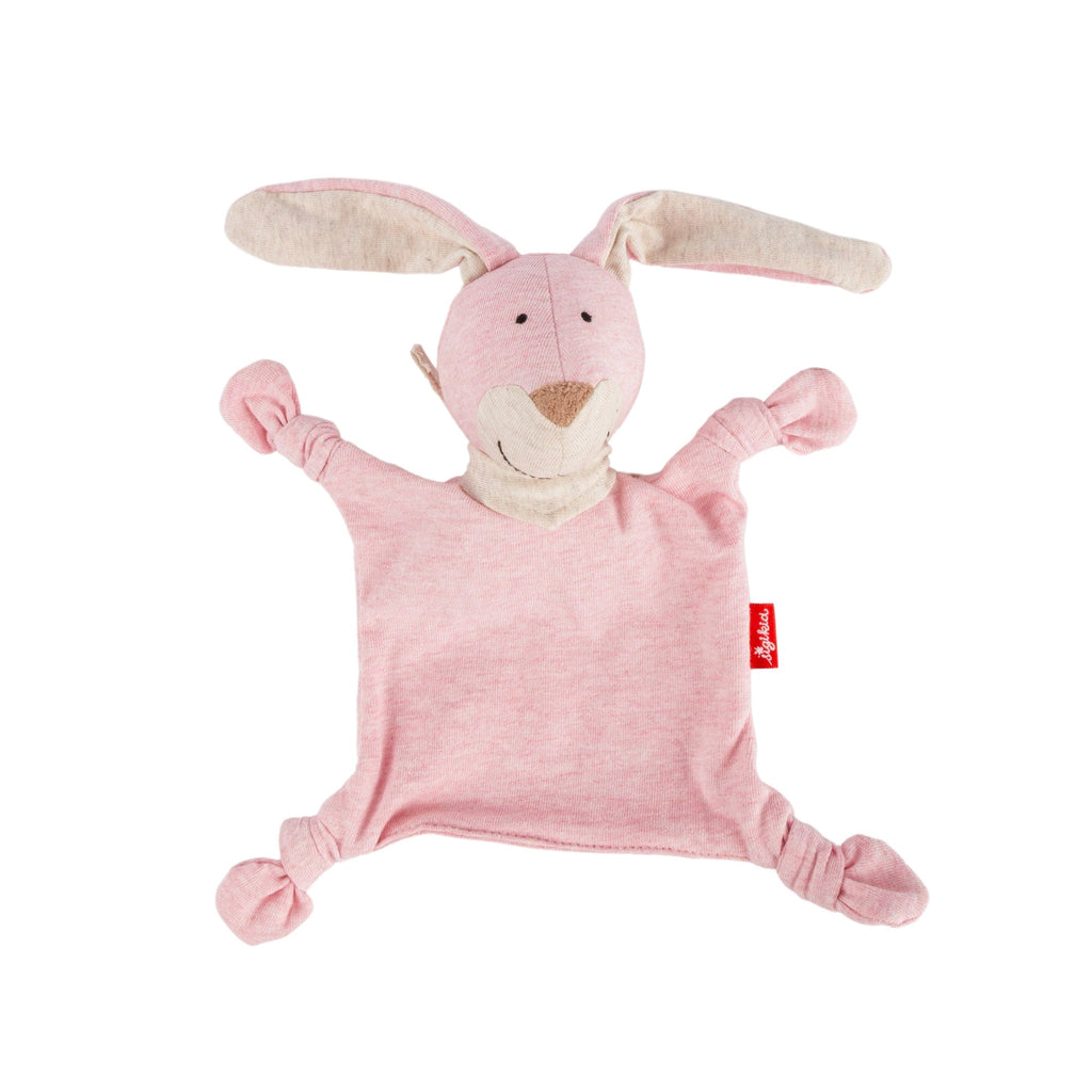 Mini Schnuffeltuch - Hase rosa - Sigikid