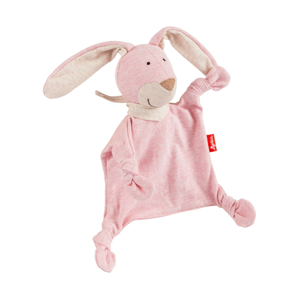 Mini Schnuffeltuch - Hase rosa - Sigikid