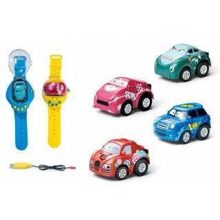 Mini Smart Car bluey 2,4 GHz 2 in 1 - Siva