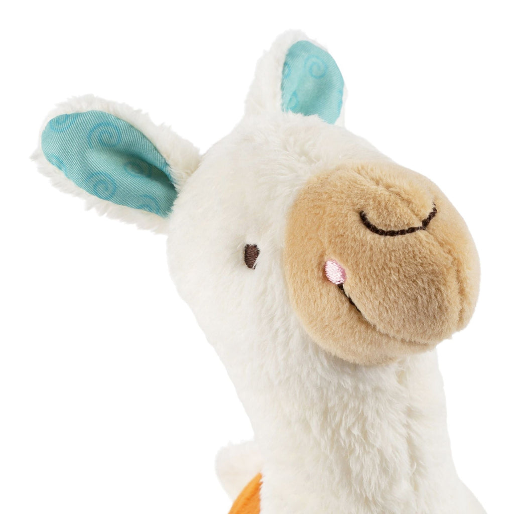 Weiche Mini Spieluhr Lama 0‑36 Monate – Baby Geschenk