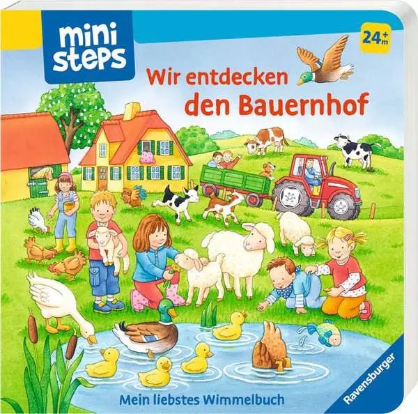 Mini Steps - Mein liebstes Wimmelbuch: Wir entdecken den Bauernhof - Ravensburger