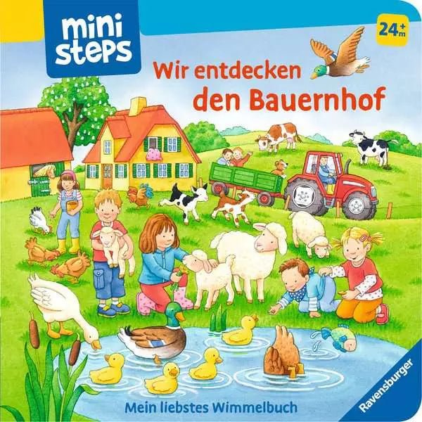 Mini Steps - Mein liebstes Wimmelbuch: Wir entdecken den Bauernhof - Ravensburger