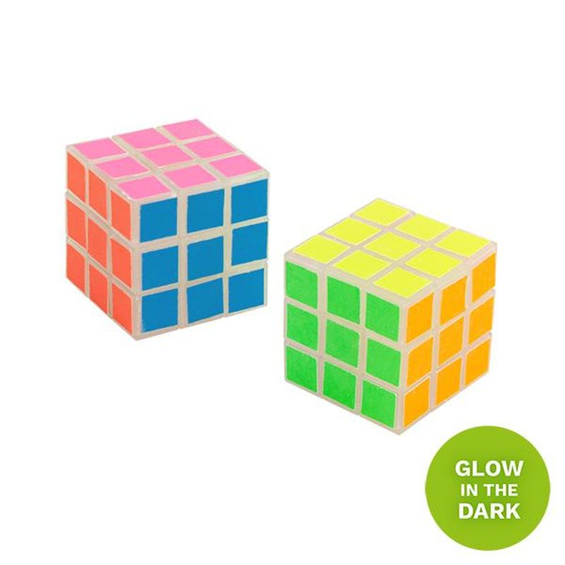 Glow in the Dark Zauberwürfel Mini von Trendhaus