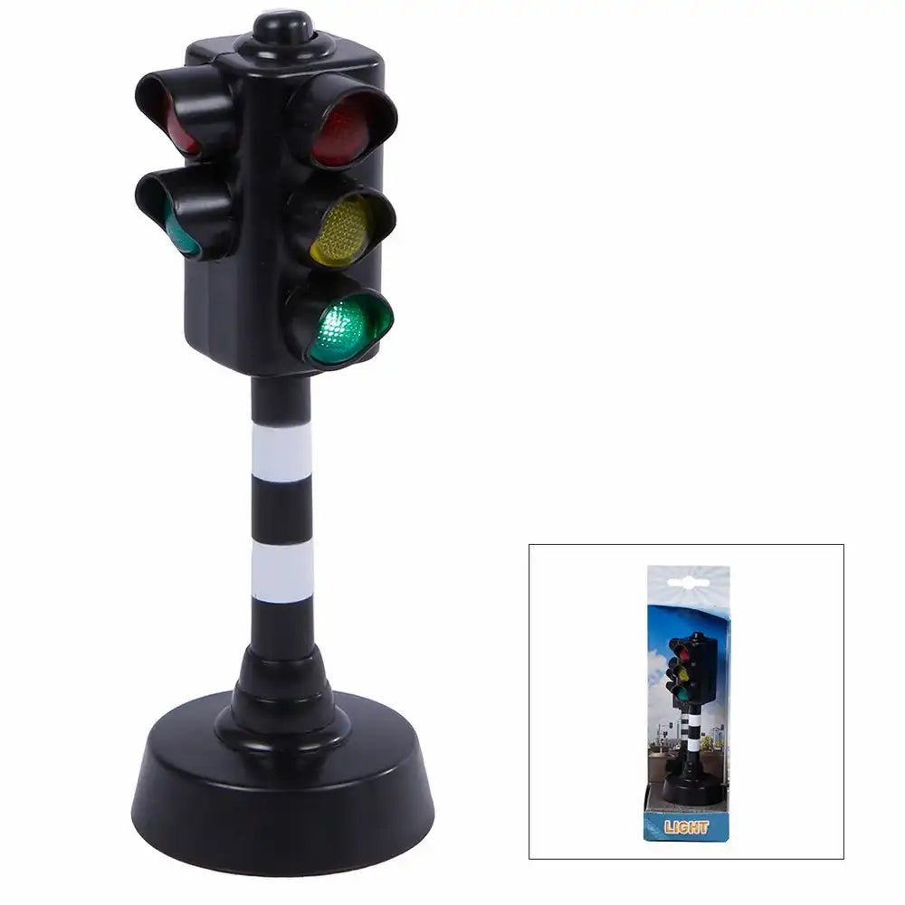 Mini Verkehrsampel 14cm mit Licht und Sound ab 3 Jahren
