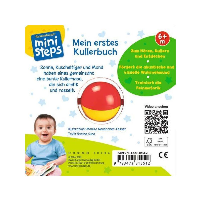 Ministeps® Bücher: Mein erstes Kullerbuch: Ab 6 Monaten - Ravensburger