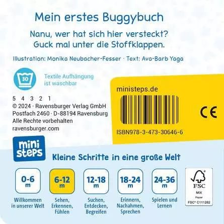 ministeps: Mein erstes Buggybuch: Guck mal! Erste Sachen - Ravensburger