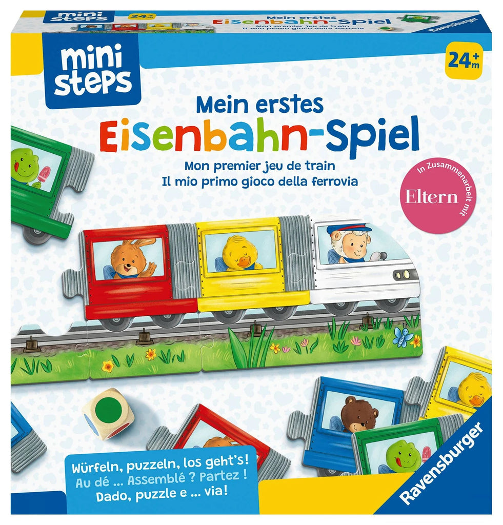 ministeps Mein erstes Eisenbahn‑Spiel ab 24 Monate Ravensburger Lernspiel