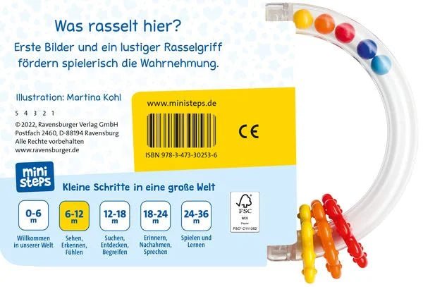 Ministeps: Mein erstes Rasselbuch - Ravensburger