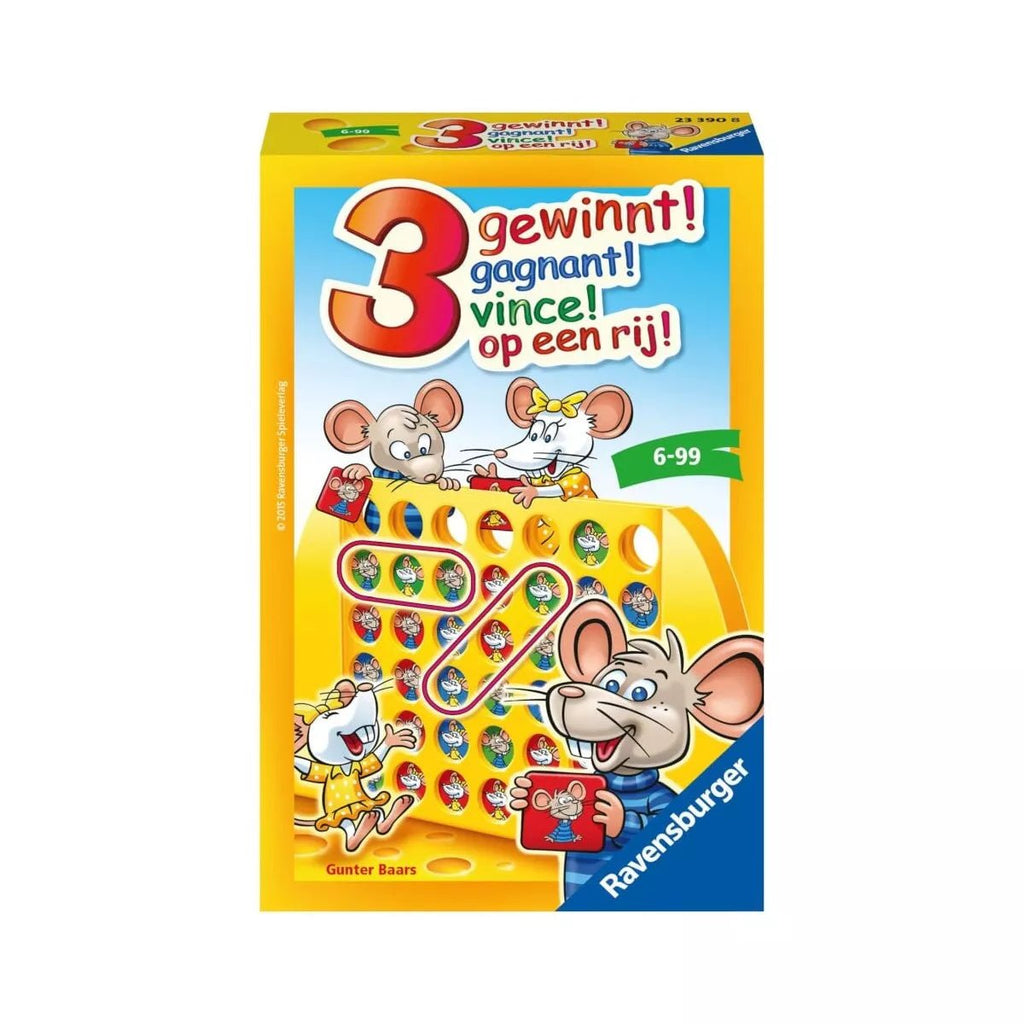 Mitbringspiel - 3 gewinnt   - Ravensburger