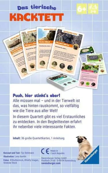 Mitbringspiel - Das tierische Kacktett - Ravensburger