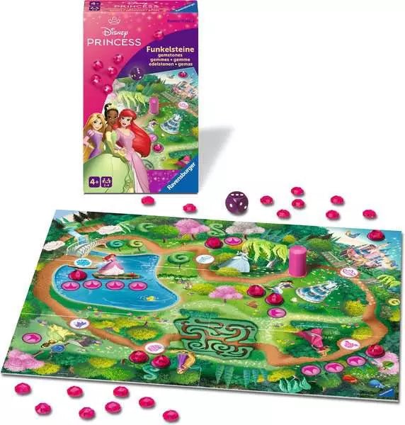 Mitbringspiel - Disney Princess Funkelsteine - Ravensburger