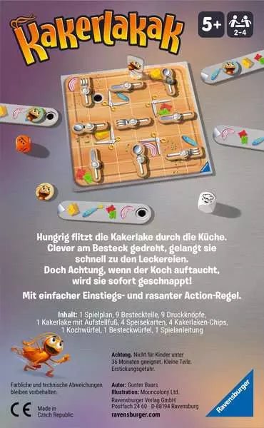 Mitbringspiel - Kakerlakak   - Ravensburger