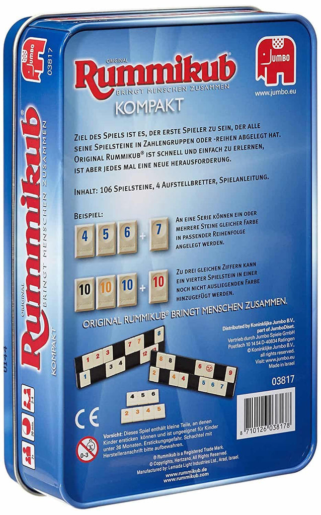 Mitbringspiel - Rummikub Premium Compakt            - Jumbo