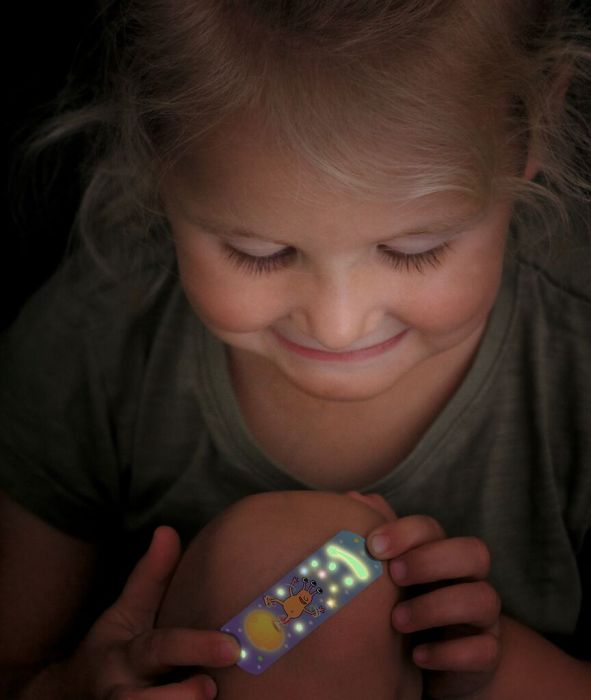 Monster Pflaster Glow Effekt für Kinder ab 3 Jahre