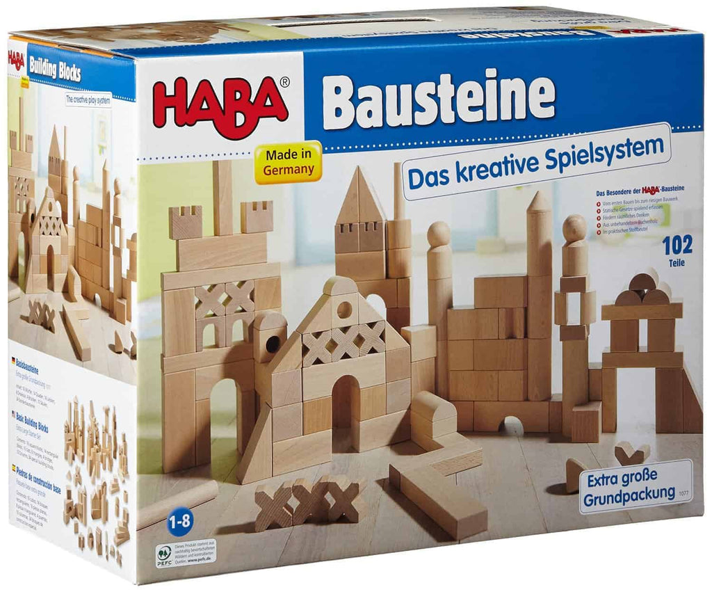 Motorik - Basisbausteine extra große Grundpackung - Haba