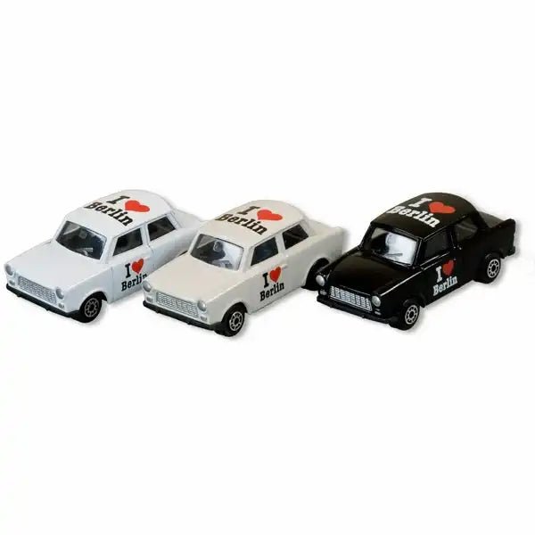 Muddastadt Mini Trabant „I love Berlin“ 7 cm Souvenir
