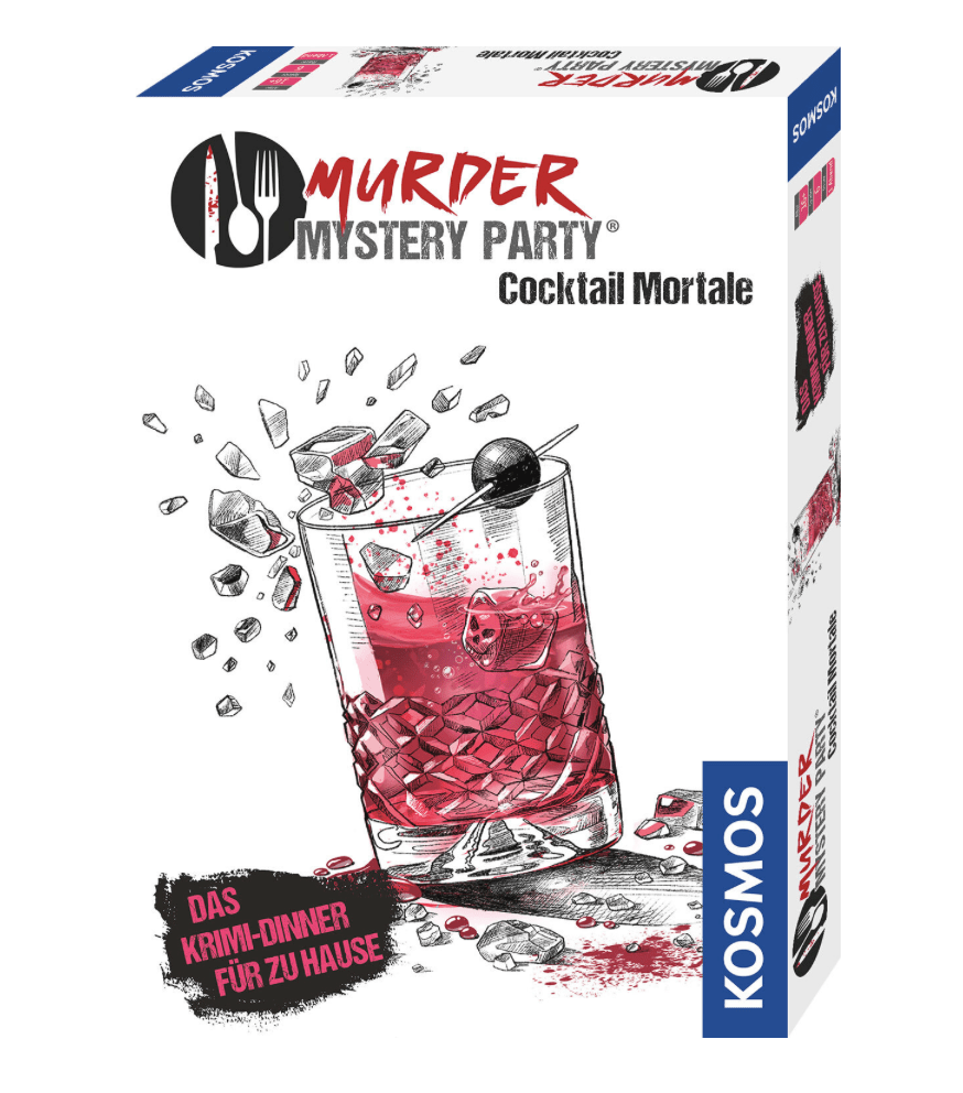 Murder Mystery Party Cocktail Mortale – Krimi-Dinner für 6 Personen ab 16 Jahren