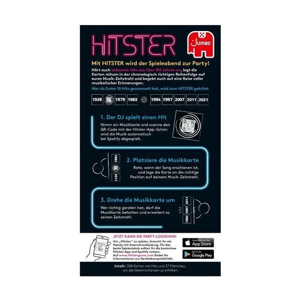 Musikspiel Hitster - Das Musik Partyspiel - Jumbo