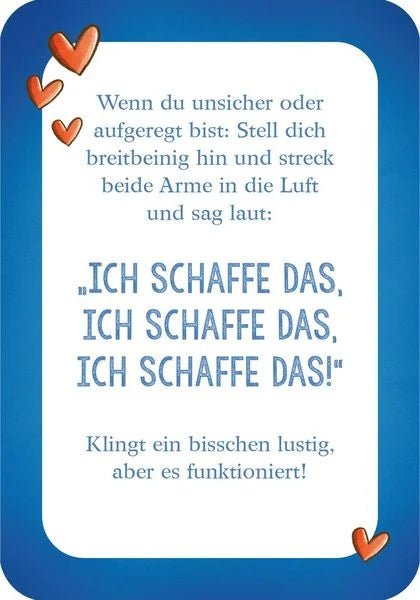 Schulanfangs-Kartenbox – Affirmationen für Grundschüler