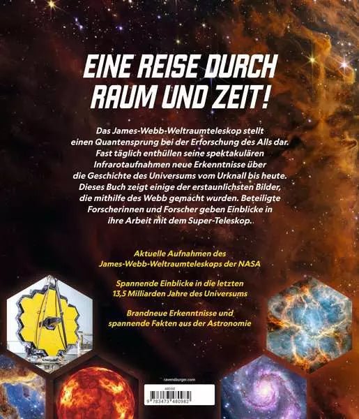 Kinderbuch James-Webb-Weltraumteleskop National Geographic
