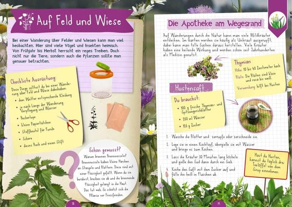 Naturforscher - Kids – Mitmach - Buch für unterwegs - Ars Edition