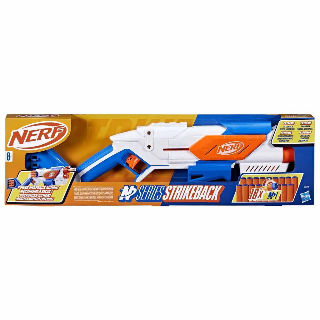 Kinder-Blaster Nerf N-Series Strikeback mit Schulterstütze