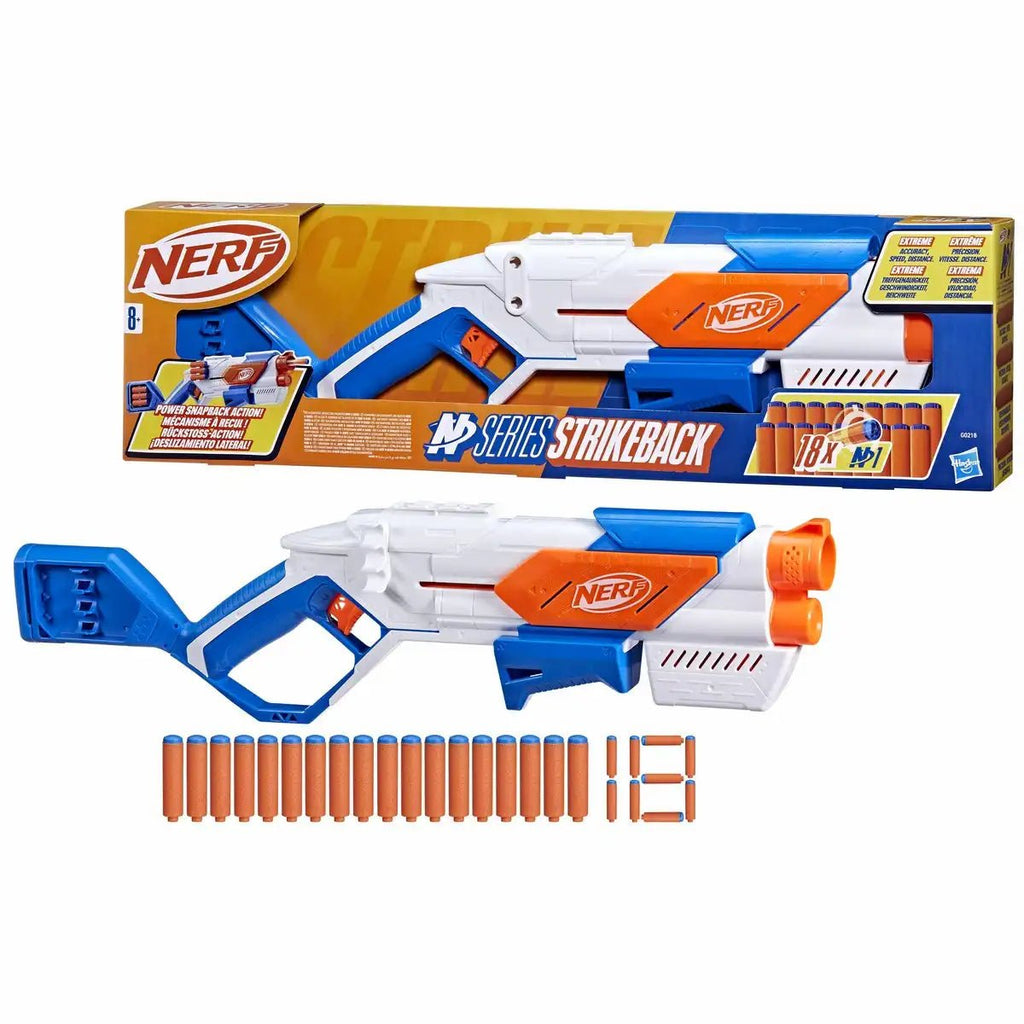 Nerf N-Series Strikeback Blaster mit 18 N1-Darts ab 8 Jahren