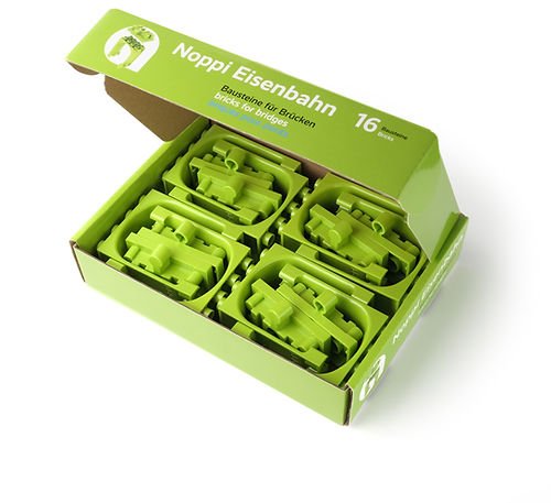 Brückenbausteine modular Noppi Eisenbahn Helix