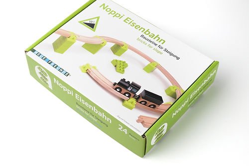 Steigungsbausteine Noppi Eisenbahn kompatibel Duplo