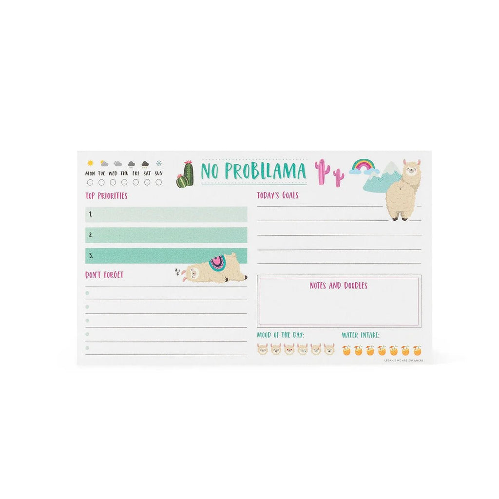 Legami Notizblock Paper Thoughts mit Llama-Motiv