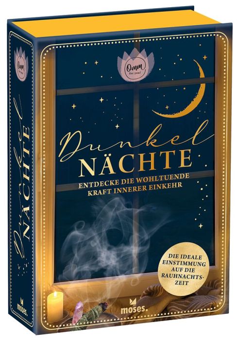 Omm for you Dunkelnächte Ritual-Set mit Karten und Notizbuch
