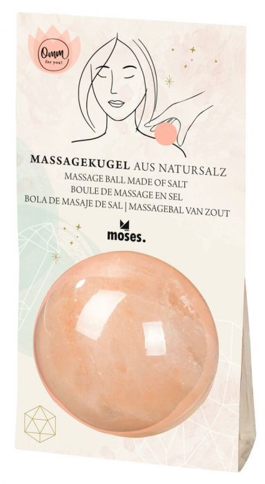 Omm for you - Massagekugel aus Natursalz - Moses