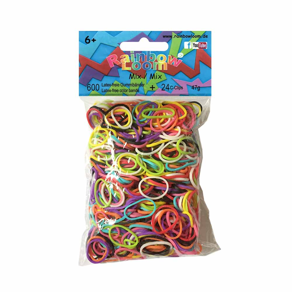 Original Rainbow Loom - Gummibänder Mix - Obilo