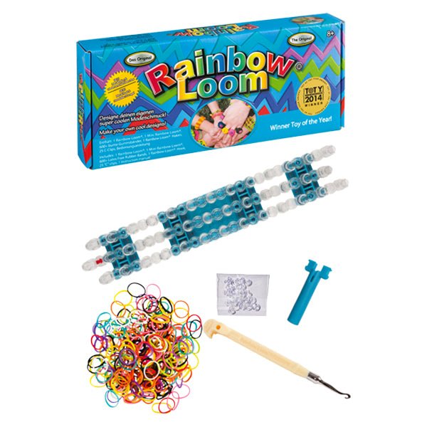 Original Rainbow Loom® Starterset mit Metallnadel - FunTrading