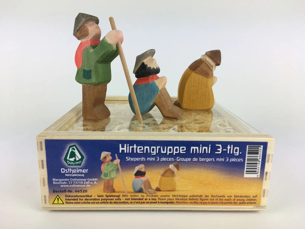 Ostheimer Hirtengruppe Miniatur - Weihnachtskrippe - Ostheimer